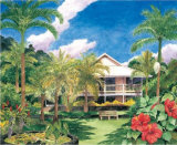 Our Isalnd Home Prints by Penny Gupton