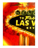 Las Vegas Nevada Sign I Giclee Print by Teo Alfonso