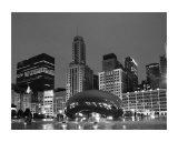 Chicago  Black &White Photographic Print by Patrick  J. Warneka