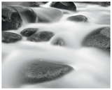 Misty Rocks II Prints by L.s.h. 