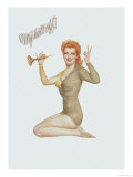 Varga Girl, April 1943 Poster por Alberto Vargas Varga Girl, April 1943 Poster por Alberto Vargas