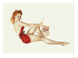 Varga Girl, December 1942 Poster por Alberto Vargas Varga Girl, December 1942 Poster por Alberto Vargas