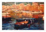 Anchored Boats, Portofino Posters by Philip Craig