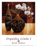 Orquidea Linda I Posters by Keith Mallett Orquidea Linda I Posters by Keith Mallett