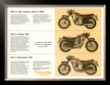 Triumph Bonneville at Daytona Prints