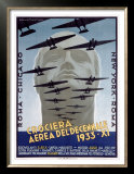 Croceria Aerea del Decennale Prints by Luigi Martinati