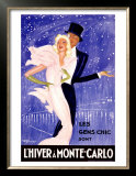L'Hiver a Monte Carlo Prints