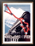 Chemin de Fer de l'Est Posters by Theodoro 