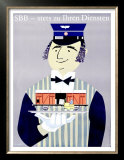 SBB, Stets Zu Ihren Diensten Poster by Louis-Auguste Brun