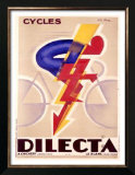 Cycles Dilecta Prints by G. Favre