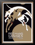 Meehans Leaping Hound Dog Circus Print by Alfonso Iannelli
