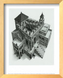 Ascending and Descending Prints by M. C. Escher