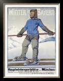 Winter in Bayern Prints by Erler 