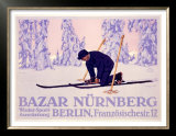 Bazar Nurnberg Print by Carl Kunst
