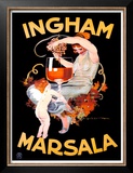 Ingham Marsala Prints by Marcello Dudovich