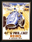 41st Grand Prix of the Automobile Club de France, Reims Prints by Geo Ham