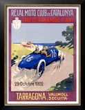 Reial Moto Club de Catalunya Print by A. Garcia