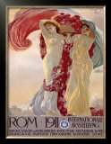 Rome, 1911 Posters by Francesco Terzi
