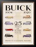 Twenty-Five Years of Buick Automobiles Posters