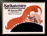 Karikaturisten Ball Prints by Klinger 