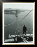 San Francisco, Golden Gate Bridge Construction Prints