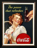 Refreshing Pause, Coca-Cola Poster