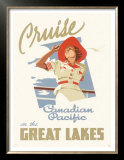 Canadian Pacific Oceanline Lakes Posters