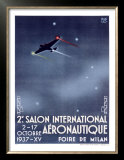 Salon International Aeronautique Posters by Manlio 