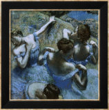 Danseuses bleues Affiches par Edgar Degas