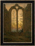 A Dreamer Affiches par Caspar David Friedrich