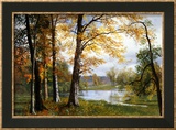 A Quiet Lake Arte di Albert Bierstadt A Quiet Lake Arte di Albert Bierstadt
