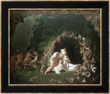 Titania dormant Posters par Richard Dadd