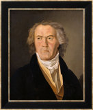Portrait of Ludwig Van Beethoven (1770-1827) Affiches par Ferdinand Georg Waldmuller