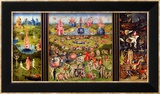 Le Jardin des délices, vers 1500 Affiches par Hieronymus Bosch