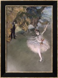 The Star, or Dancer on the Stage, circa 1876-77 Affiche par Edgar Degas