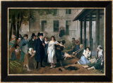 Philippe Pinel Releasing Lunatics from Their Chains at the Salpetriere Asylum in Paris in 1795 Affiches par Tony Robert-fleury