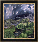 View of Toledo, circa 1597-99 Kunstdrucke von El Greco 