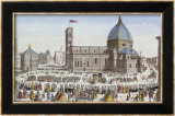 A View of the Cathedral Church of Florence and the Grand Procession of the Host, circa 1740-70 Láminas A View of the Cathedral Church of Florence and the Grand Procession of the Host, circa 1740-70 Láminas