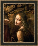 The Virgin of the Rocks (The Virgin with the Infant St. John Adoring the Infant Christ) Affiches par Leonardo da Vinci 