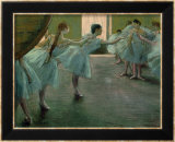 Dancers at Rehearsal, 1875-1877 Posters par Edgar Degas