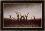 Abbey in the Oakwood, 1810 Affiches par Caspar David Friedrich