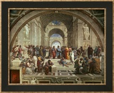 L'école d'Athènes Affiches par Raphael 