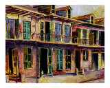 The Old Vieux Carre Giclee Print by Diane Millsap The Old Vieux Carre Giclee Print by Diane Millsap