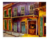 New Orleans Preservation Hall Lámina giclée por Diane Millsap