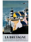 La Bretagne reproduction procédé giclée par Jacquelin 
