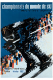Chamonix World Championships Giclee Print by Constantin 