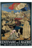 Centenaire en Algerie Giclee Print by Leon Cauvy