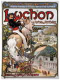 Luchon Giclee-trykk av Emmanuel Brun