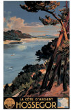 Hossegor reproduction procédé giclée par E. Paul Champseix