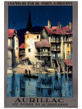 Aurillac Lámina giclée